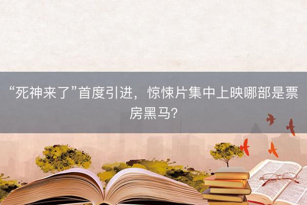 “死神来了”首度引进，惊悚片集中上映哪部是票房黑马？